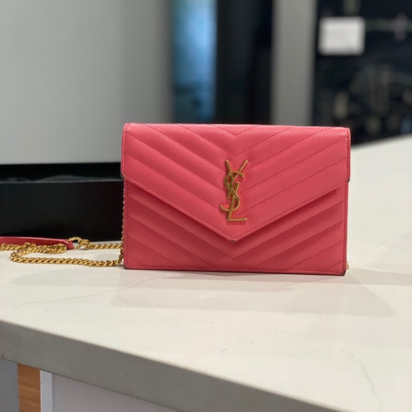 ***SOLD*** YSL wallet on Chain - Picture 1 of 12